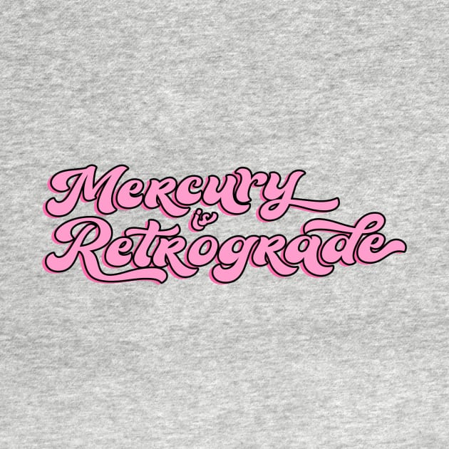 Mercury is Retrograde Pink Astrology Aesthetic by Asilynn